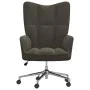 Dunkelgrauer Samt-Entspannungsstuhl von vidaXL, Sessel - Ref: Foro24-328162, Preis: 140,29 €, Rabatt: %