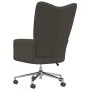 Dunkelgrauer Samt-Entspannungsstuhl von vidaXL, Sessel - Ref: Foro24-328162, Preis: 140,29 €, Rabatt: %