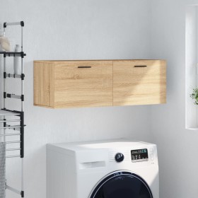 Armario de pared madera ingeniería roble Sonoma 100x36,5x35 cm Armario de pared madera ingeniería roble Sonoma 100x36,5x35 cm