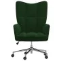 Dunkelgrüner Samt-Entspannungsstuhl von vidaXL, Sessel - Ref: Foro24-328163, Preis: 128,99 €, Rabatt: %