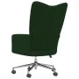 Dunkelgrüner Samt-Entspannungsstuhl von vidaXL, Sessel - Ref: Foro24-328163, Preis: 128,99 €, Rabatt: %