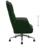 Dunkelgrüner Samt-Entspannungsstuhl von vidaXL, Sessel - Ref: Foro24-328163, Preis: 128,99 €, Rabatt: %