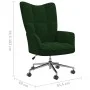 Dunkelgrüner Samt-Entspannungsstuhl von vidaXL, Sessel - Ref: Foro24-328163, Preis: 128,99 €, Rabatt: %