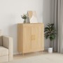 Aparador de madera de ingeniería roble Sonoma 69,5x34x90 cm