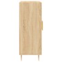 Aparador de madera de ingeniería roble Sonoma 69,5x34x90 cm