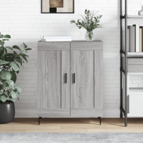 Aparador de madera de ingeniería gris Sonoma 69,5x34x90 cm Aparador de madera de ingeniería gris Sonoma 69,5x34x90 cm