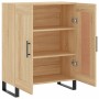 Aparador de madera de ingeniería roble Sonoma 69,5x34x90 cm