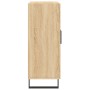 Aparador de madera de ingeniería roble Sonoma 69,5x34x90 cm