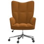 Sillón de relax de terciopelo marrón de vidaXL, Sillones - Ref: Foro24-328169, Precio: 114,77 €, Descuento: %