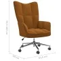 Brown velvet recliner by vidaXL, Armchairs - Ref: Foro24-328169, Price: 138,40 €, Discount: %