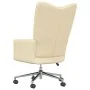 Cremeweißer Samt-Entspannungssessel von vidaXL, Sessel - Ref: Foro24-328170, Preis: 142,11 €, Rabatt: %