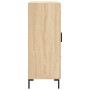 Aparador de madera de ingeniería roble Sonoma 69,5x34x90 cm