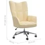 Cremeweißer Samt-Entspannungssessel von vidaXL, Sessel - Ref: Foro24-328170, Preis: 142,11 €, Rabatt: %