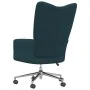 Relaxsessel aus blauem Samt von vidaXL, Sessel - Ref: Foro24-328171, Preis: 130,93 €, Rabatt: %