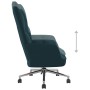 Blue velvet recliner by vidaXL, Armchairs - Ref: Foro24-328171, Price: 125,78 €, Discount: %