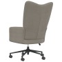 Light Gray Velvet Relaxation Chair by vidaXL, Armchairs - Ref: Foro24-328172, Price: 112,49 €, Discount: %