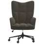 Sillón de relax de terciopelo gris oscuro de vidaXL, Sillones - Ref: Foro24-328173, Precio: 131,82 €, Descuento: %