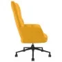 Silla de relajación de terciopelo amarillo mostaza de vidaXL, Sillones - Ref: Foro24-328179, Precio: 135,39 €, Descuento: %