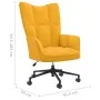 Silla de relajación de terciopelo amarillo mostaza de vidaXL, Sillones - Ref: Foro24-328179, Precio: 135,39 €, Descuento: %