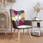 Silla de relajación de tela patchwork von vidaXL, Sessel - Ref: Foro24-328183, Preis: 116,55 €, Rabatt: %