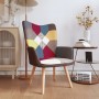 Silla de relajación de tela patchwork by vidaXL, Armchairs - Ref: Foro24-328183, Price: 114,83 €, Discount: %