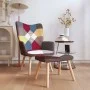 Entspannungssessel mit Fußstütze Patchworkstoff von vidaXL, Sessel - Ref: Foro24-328184, Preis: 127,04 €, Rabatt: %