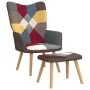 Entspannungssessel mit Fußstütze Patchworkstoff von vidaXL, Sessel - Ref: Foro24-328184, Preis: 127,04 €, Rabatt: %