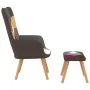 Entspannungssessel mit Fußstütze Patchworkstoff von vidaXL, Sessel - Ref: Foro24-328184, Preis: 127,04 €, Rabatt: %