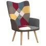Entspannungssessel mit Fußstütze Patchworkstoff von vidaXL, Sessel - Ref: Foro24-328184, Preis: 127,04 €, Rabatt: %