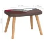 Entspannungssessel mit Fußstütze Patchworkstoff von vidaXL, Sessel - Ref: Foro24-328184, Preis: 127,04 €, Rabatt: %