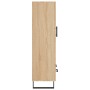 Aparador alto madera de ingeniería roble Sonoma 69,5x31x115 cm