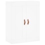 Armario de pared madera de ingeniería blanco 69,5x34x90 cm