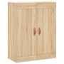Armario de pared madera ingeniería roble Sonoma 69,5x34x90 cm