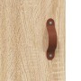 Armario de pared madera ingeniería roble Sonoma 69,5x34x90 cm