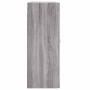 Armario de pared madera ingeniería gris Sonoma 69,5x34x90 cm