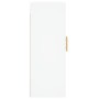 Armario de pared madera de ingeniería blanco 69,5x34x90 cm