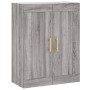 Armario de pared madera ingeniería gris Sonoma 69,5x34x90 cm