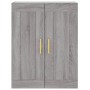 Armario de pared madera ingeniería gris Sonoma 69,5x34x90 cm