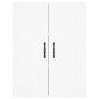 Armario de pared madera de ingeniería blanco 69,5x34x90 cm
