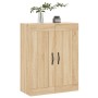 Armario de pared madera ingeniería roble Sonoma 69,5x34x90 cm