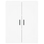 Armario de pared madera de ingeniería blanco 69,5x34x90 cm