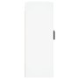 Armario de pared madera de ingeniería blanco 69,5x34x90 cm