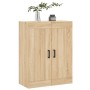 Armario de pared madera ingeniería roble Sonoma 69,5x34x90 cm