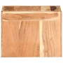 Solid acacia wood side table 43x40x30 cm by vidaXL, Side tables - Ref: Foro24-323588, Price: 78,43 €, Discount: %