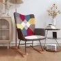 Patchwork fabric rocking chair by vidaXL, Rocking chairs - Ref: Foro24-328191, Price: 113,29 €, Discount: %