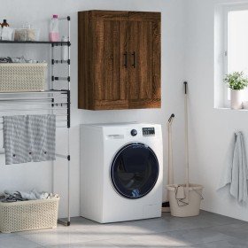 Armario de pared madera ingeniería roble marrón 69,5x34x90 cm en Aparadores | Comprar online en Foro24