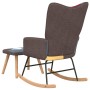 Rocking chair with patchwork fabric footrest by vidaXL, Rocking chairs - Ref: Foro24-328192, Price: 128,04 €, Discount: %