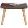 Rocking chair with patchwork fabric footrest by vidaXL, Rocking chairs - Ref: Foro24-328192, Price: 124,12 €, Discount: %