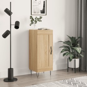Aparador madera contrachapada color roble Sonoma 34,5x34x90 cm Aparador madera contrachapada color roble Sonoma 34,5x34x90 cm