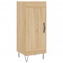 Aparador madera contrachapada color roble Sonoma 34,5x34x90 cm